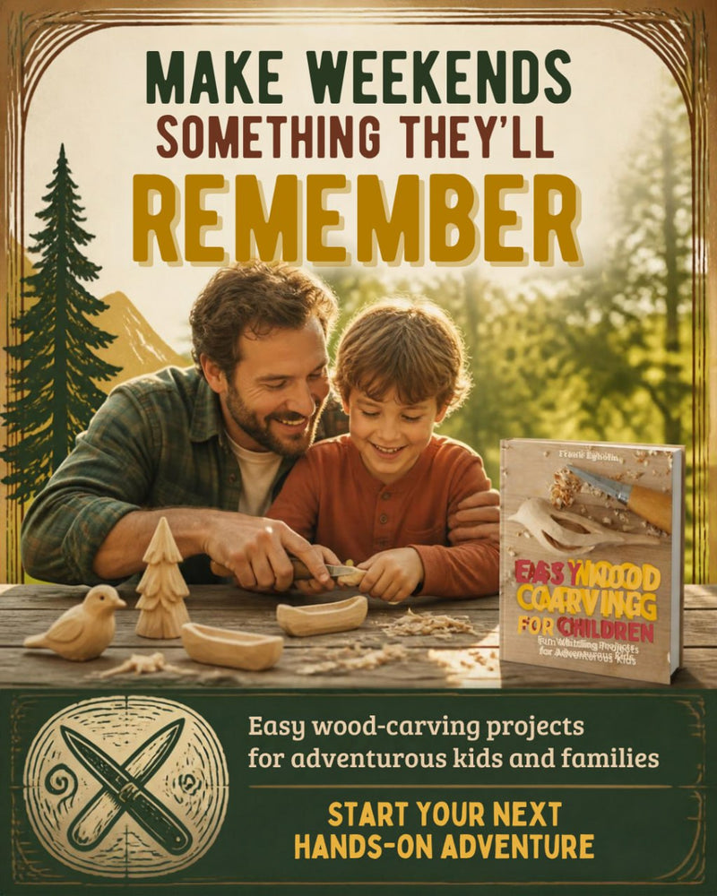 The Whittler's Starter Bundle: Wood Carving for Kids & Beginners