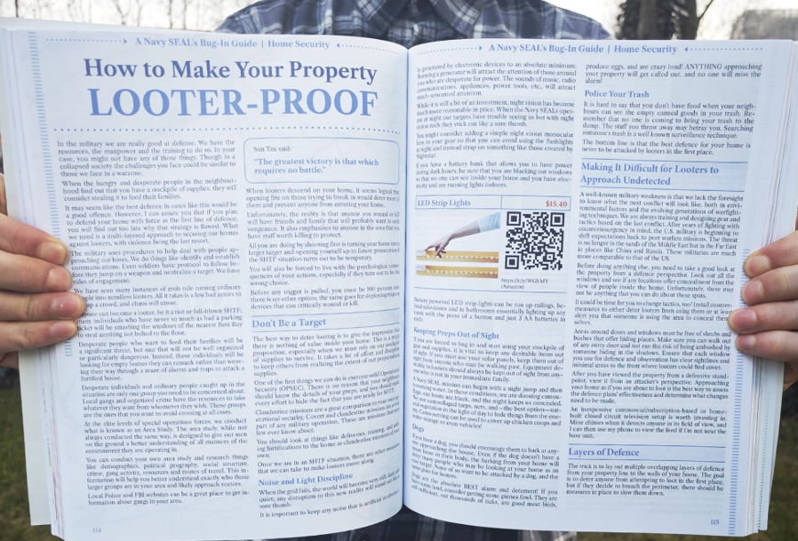 A Navy SEAL's Bug-In Guide: Make Your Home The Safest Place On Earth