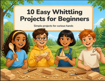 10 Easy Beginner Whittling Projects